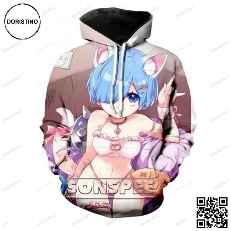 Anime Cosplay Sexy 2 All Over Print Hoodie