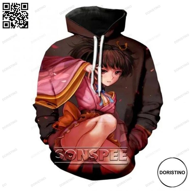 Anime Cosplay Sexy Limited Edition 3D Hoodie