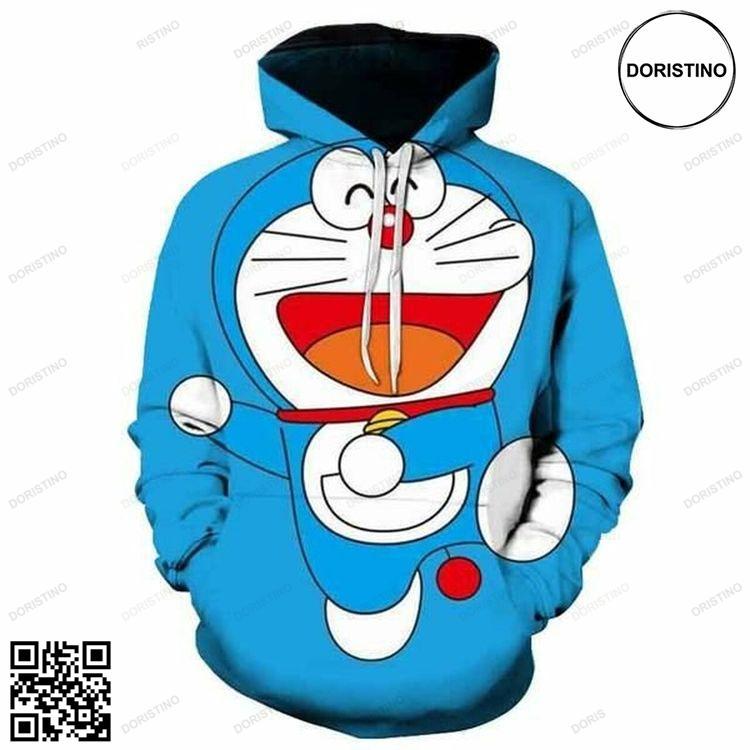 Anime Doraemon 3d Awesome 3D Hoodie