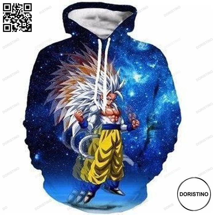 Anime Dragon Ball Z Dbz Pocket Pullover And Zippered Custom 3d Graphic Printed For Men For Women All Over Print Hoodie