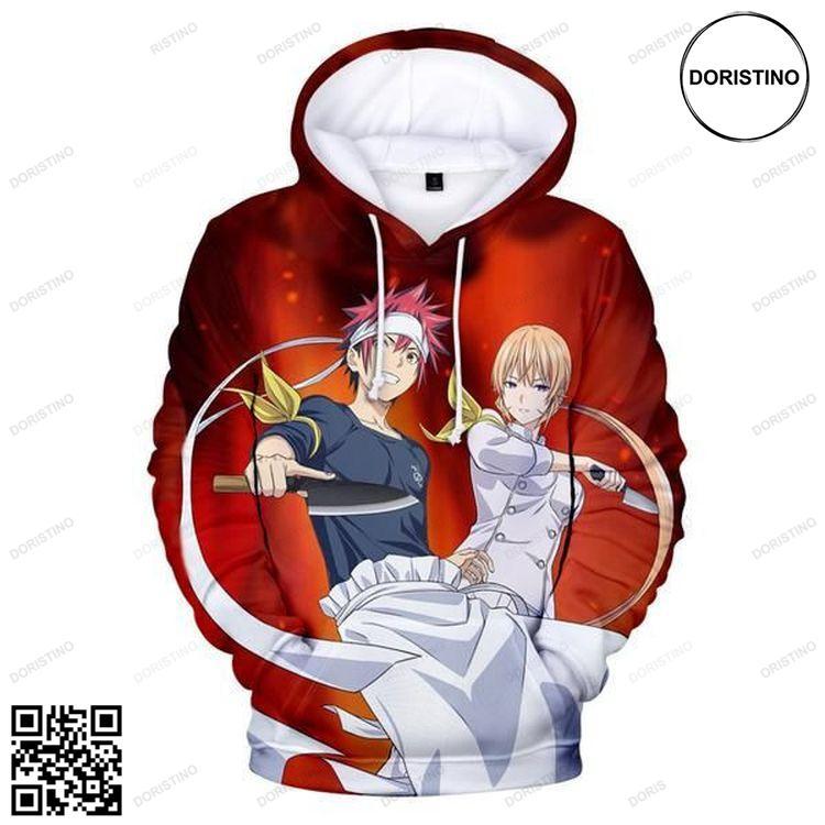 Anime Food Wars 3d Limited Edition 3D Hoodie