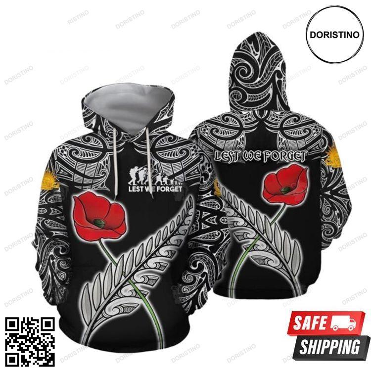 Anzac New Zealand Awesome 3D Hoodie