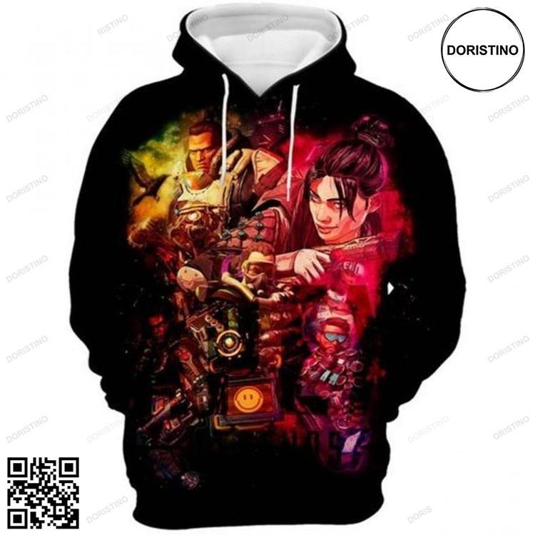 Apex Legends Full Printing Art1215 3d Pullover Printed Over Unisex Limited Edition 3D Hoodie
