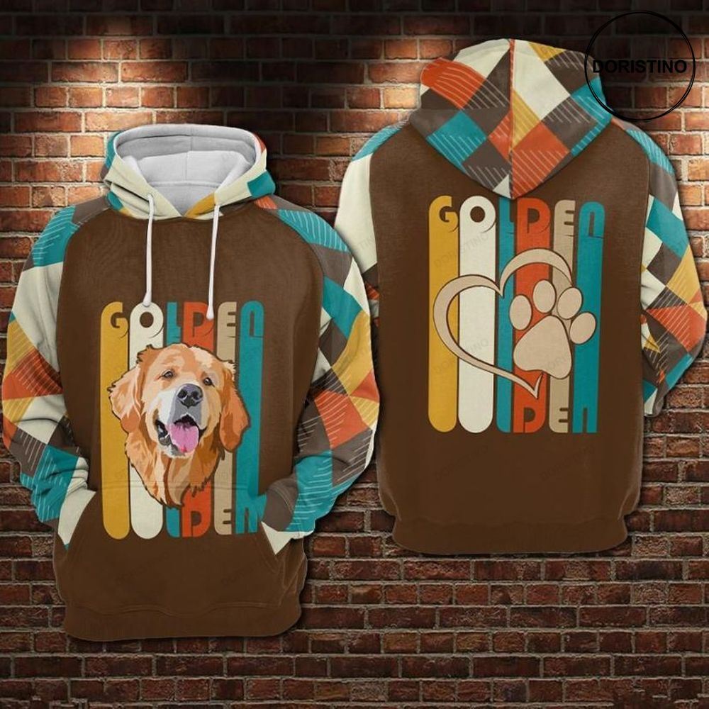 Golden Dogs Limited Edition 3d Hoodie