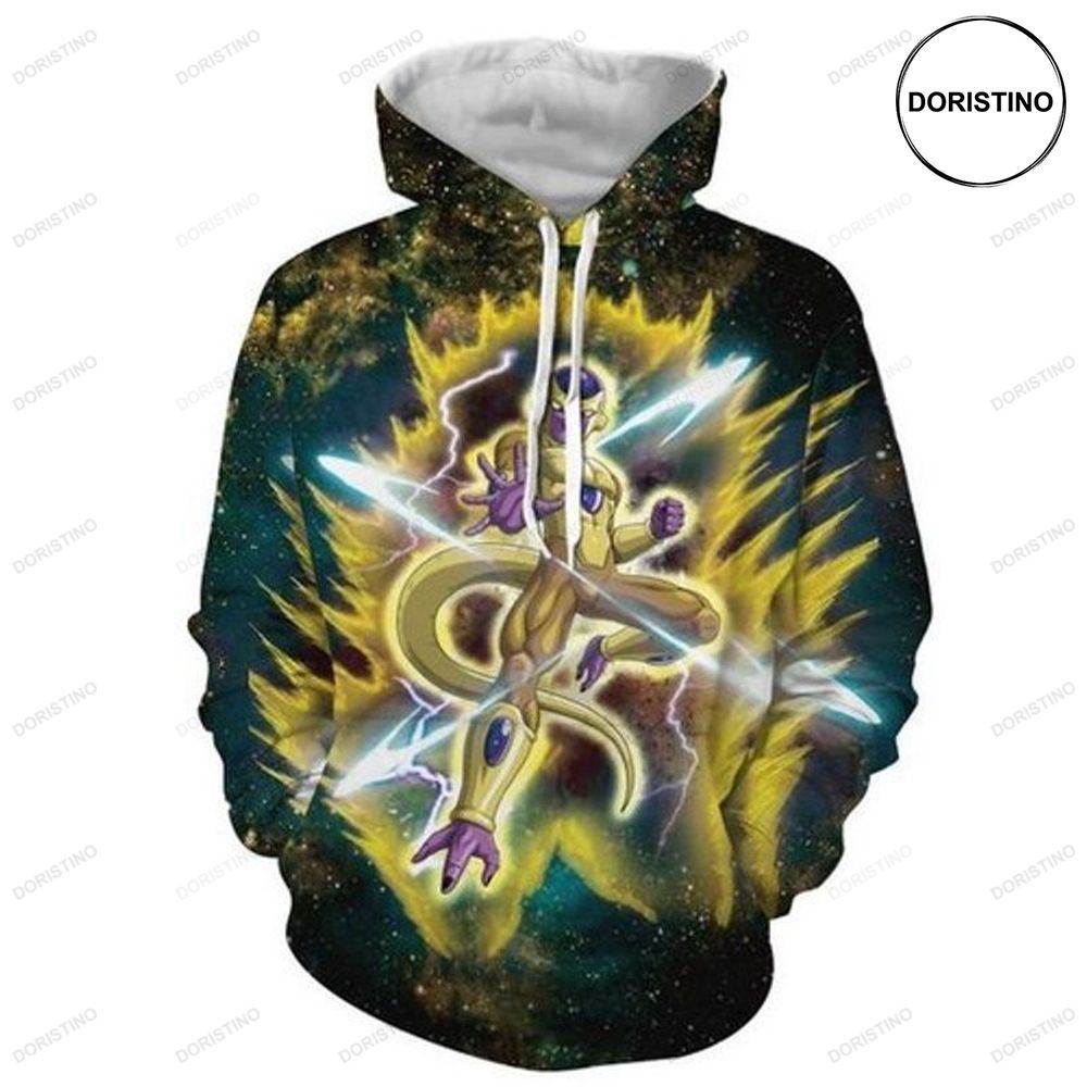 Golden Frieza Ultimate Evolution Galaxy Limited Edition 3d Hoodie