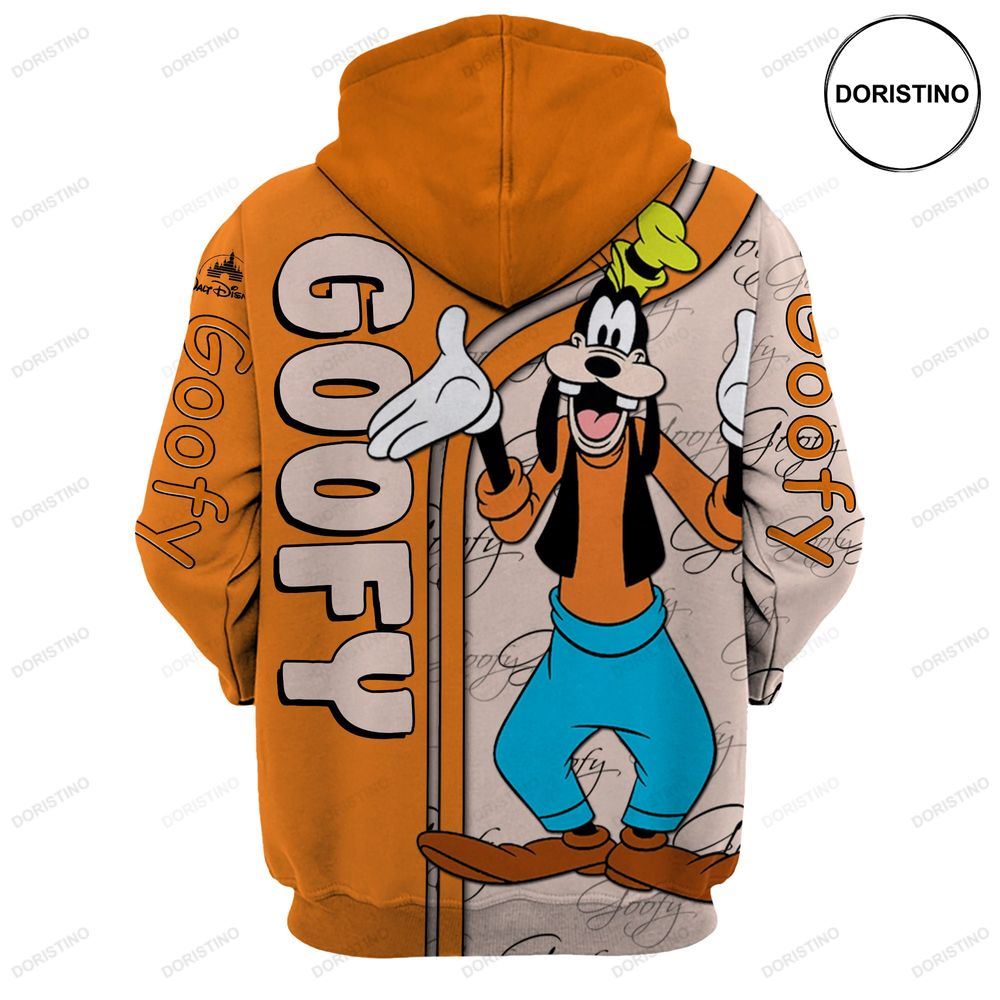 Goofy Dog Cartoon Graphic Limited Edition 3d Hoodie