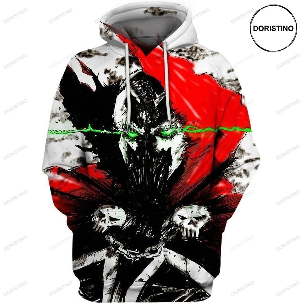 Green Eyes Of Spawn Awesome 3D Hoodie