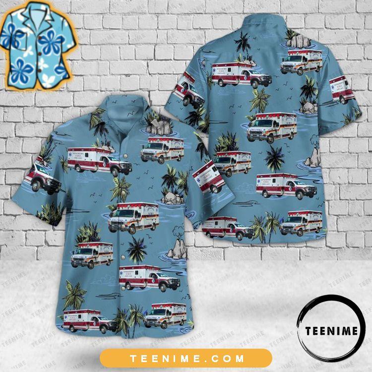 Bensalem Pennsylvania Newmanstown Ambulance Corps 3d Teenime Awesome Hawaiian Shirt