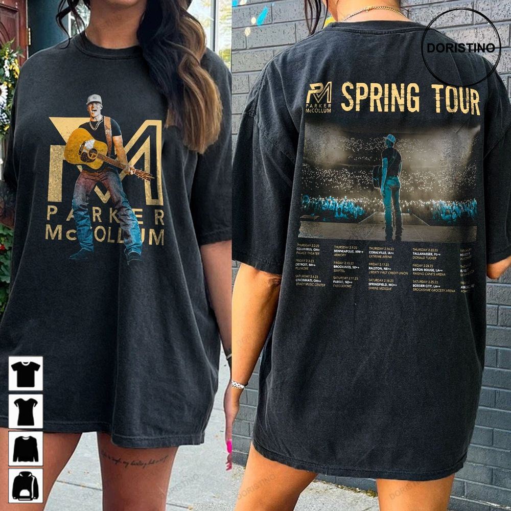 Spring Headlining Tour 2023 Parker Mccollum Country Music Parker Mccollum Concert Gifts For Fan Trending Style