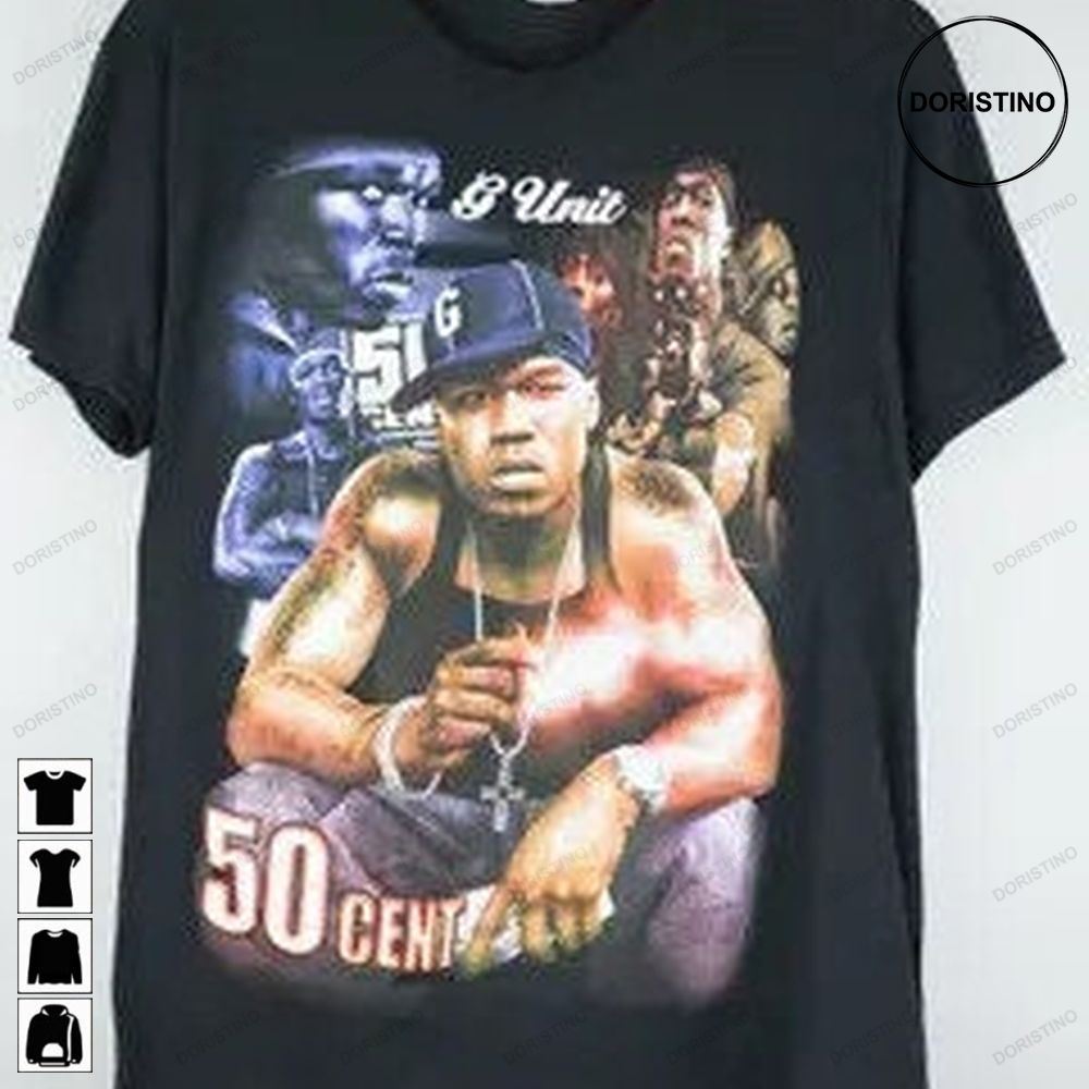 Vintage 50 Cent 1990s Rap Tee Trending Style