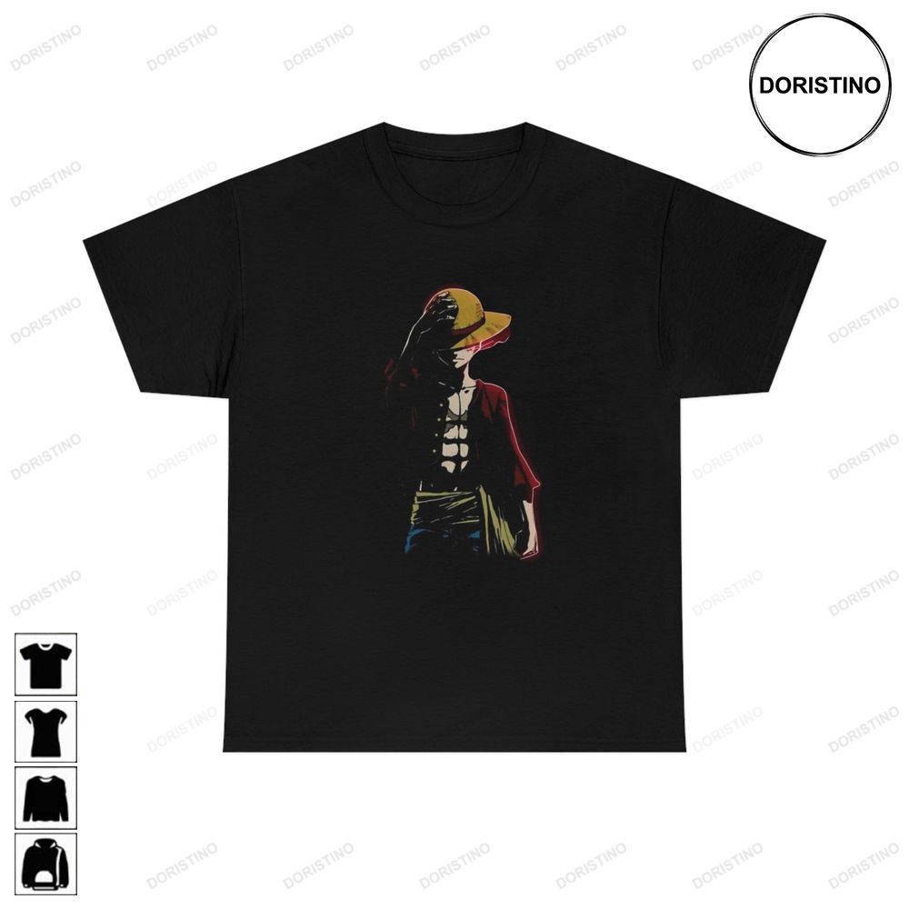 One Piece Monkey D Luffy Unisex Heavy Cotton Awesome Shirts