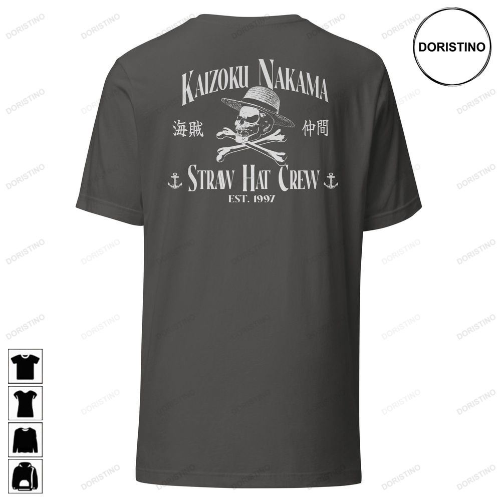 Straw Hat Gang Kaizoku Nakama One Piece Limited Edition T-shirts