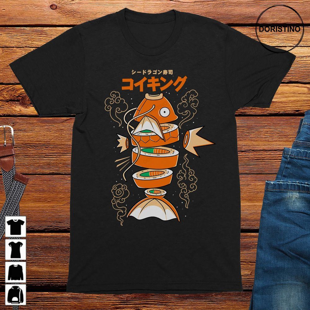 Sushicarp Anime Food Gift Japanese Cartoon Trending Style