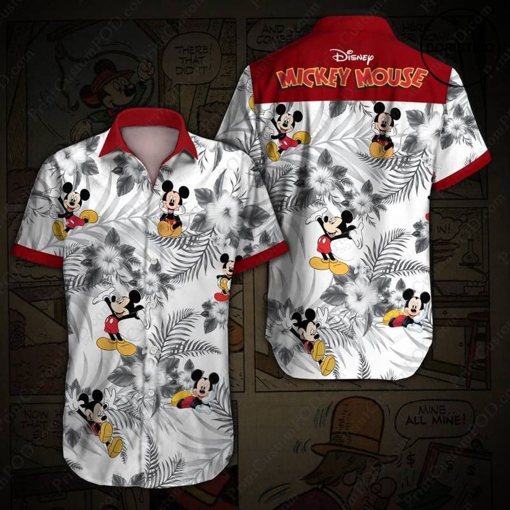 Mickey Xiv Limited Edition Hawaiian Shirt