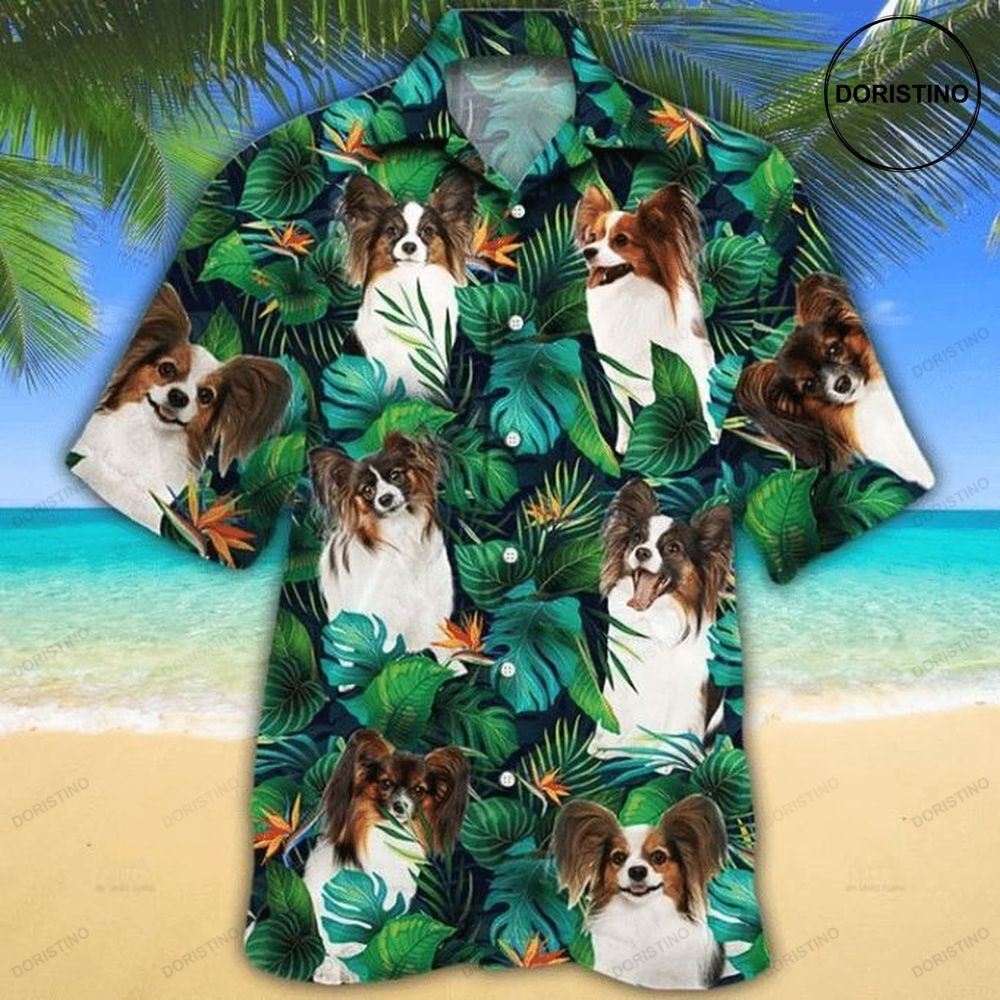 Miniature Pinscher Dog Lovers Tropical Leaves Limited Edition Hawaiian Shirt