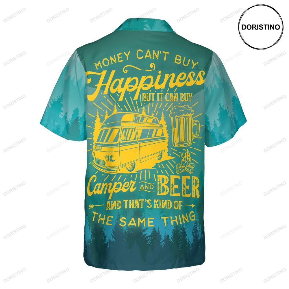Money Can Buy Camper And Beer Hawaiian Shirt