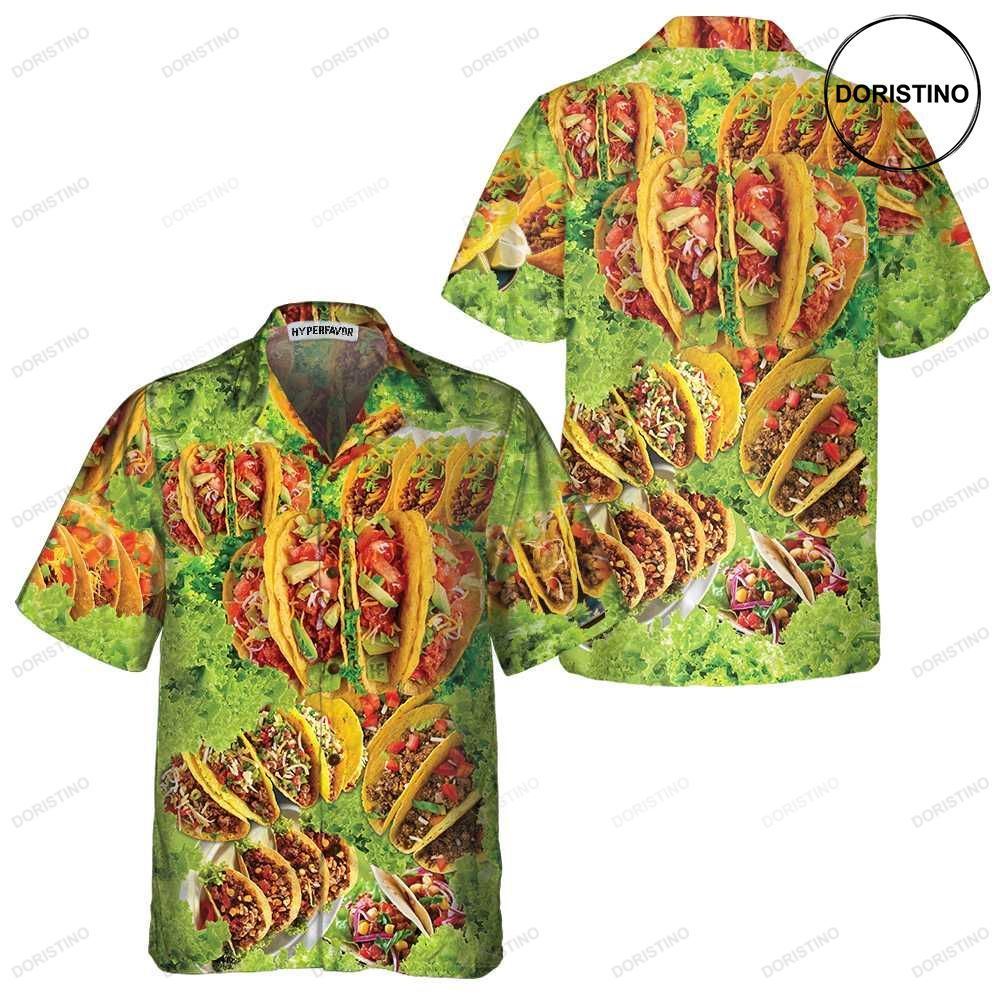 More Tacos Please Funny Taco For Men Women Awesome Hawaiian Shirt