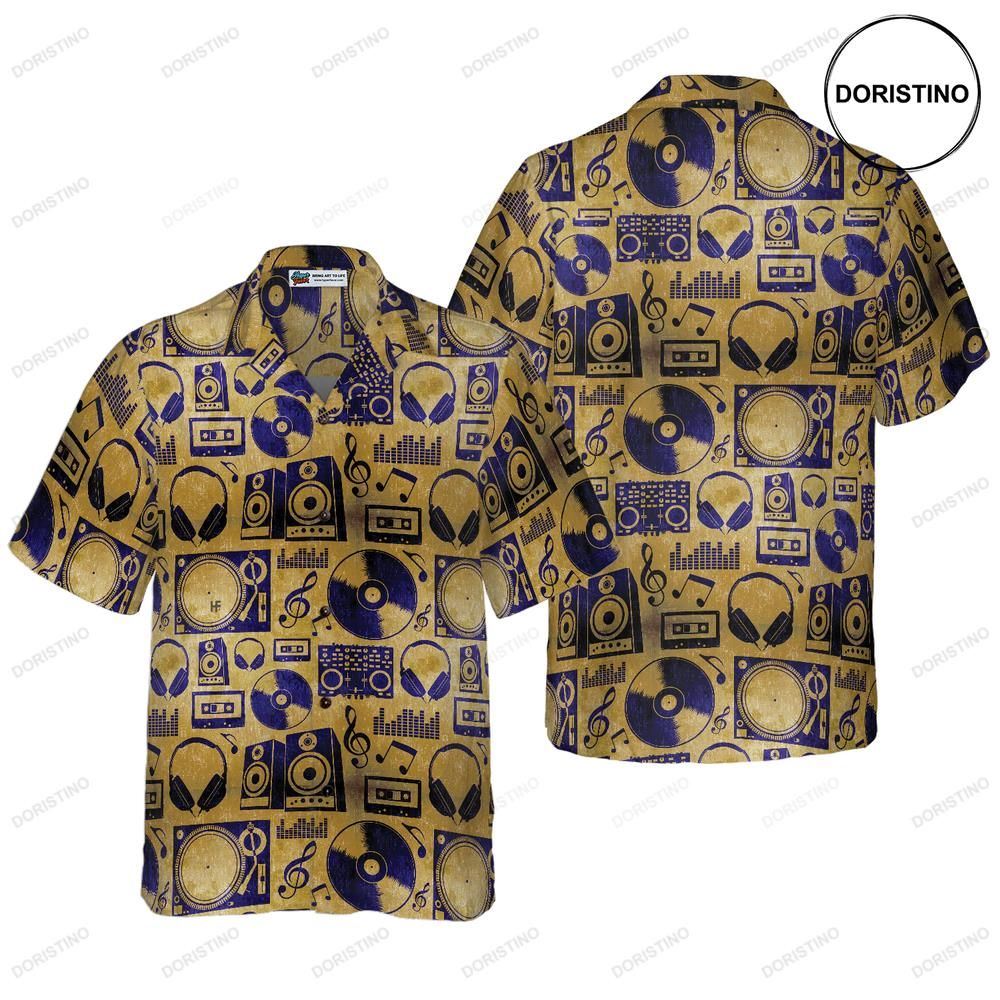 Music Dj Vintage Limited Edition Hawaiian Shirt