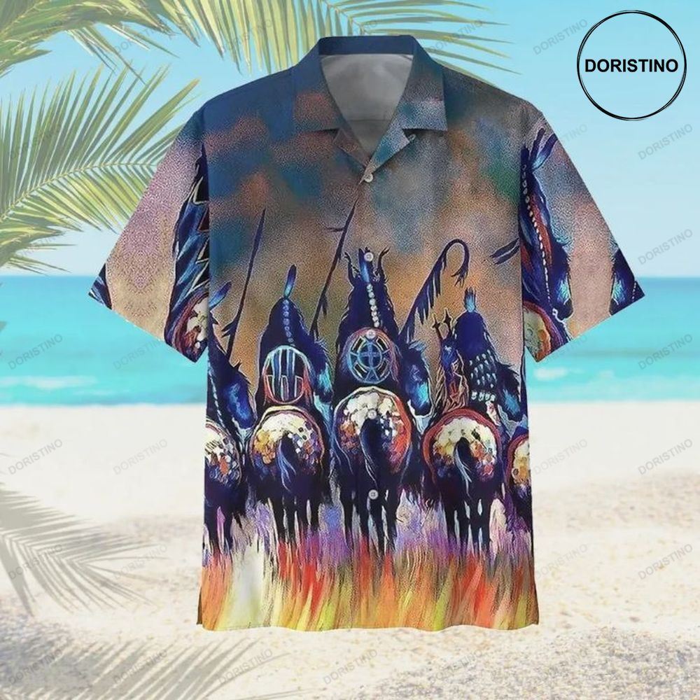 Native American Horse Limited Edition Hawaiian Shirt