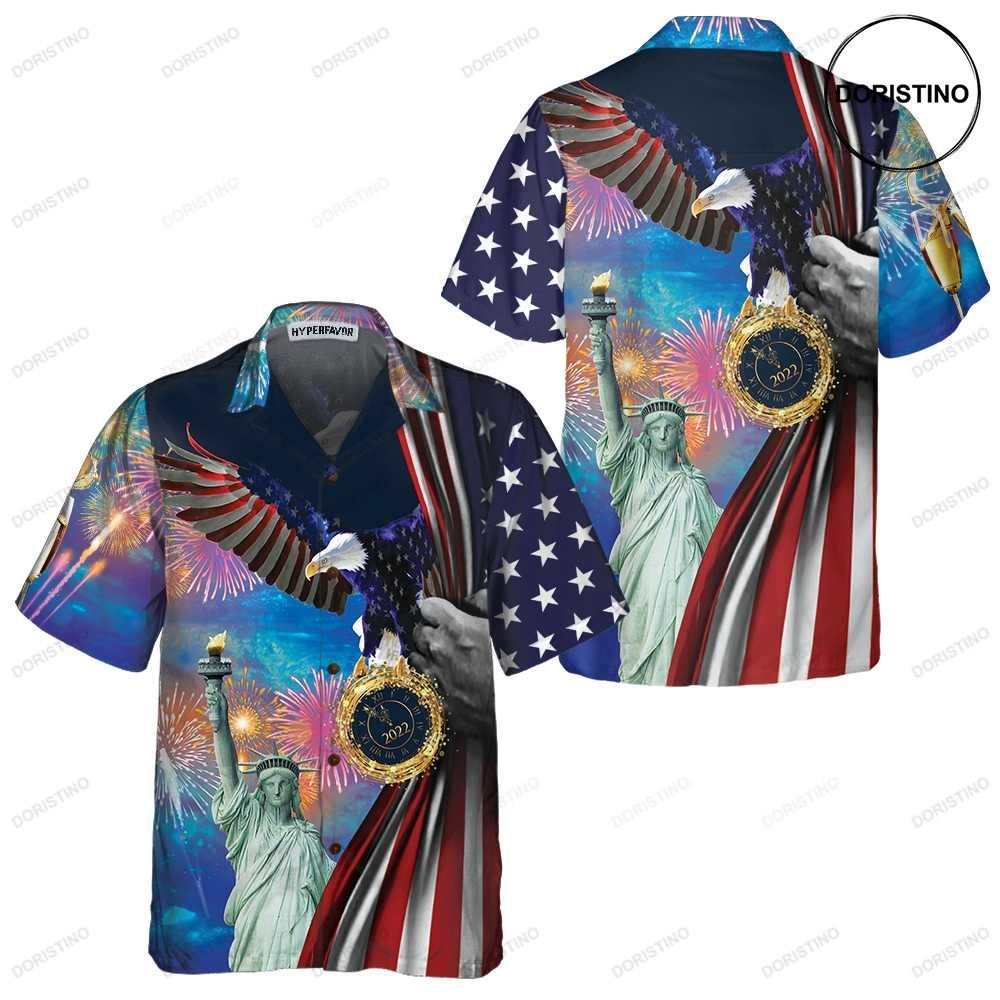 New Year New America Happy New Year's Eve For Men And Women Awesome Hawaiian Shirt