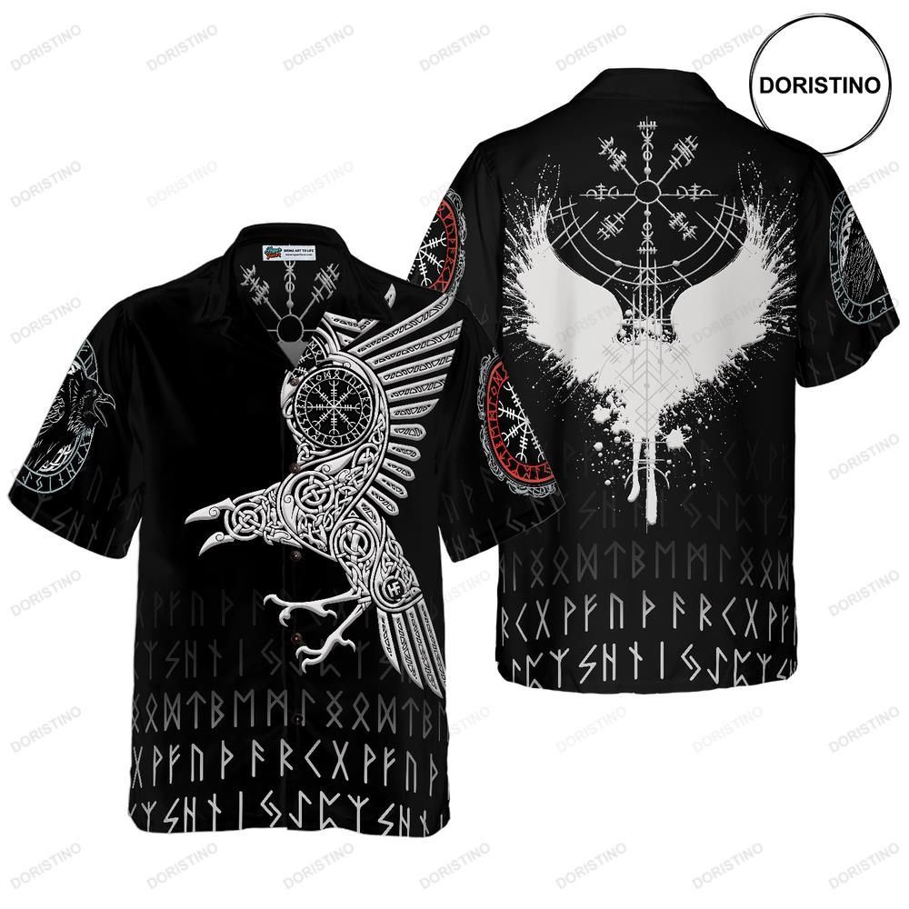 Norse Mythology The Raven Of Odin Limited Edition Hawaiian Shirt