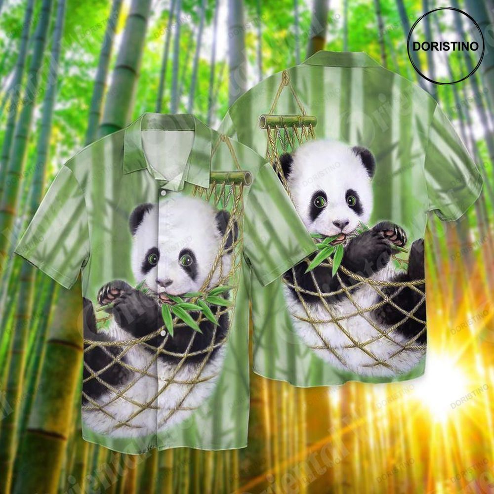 Panda Cute Awesome Hawaiian Shirt