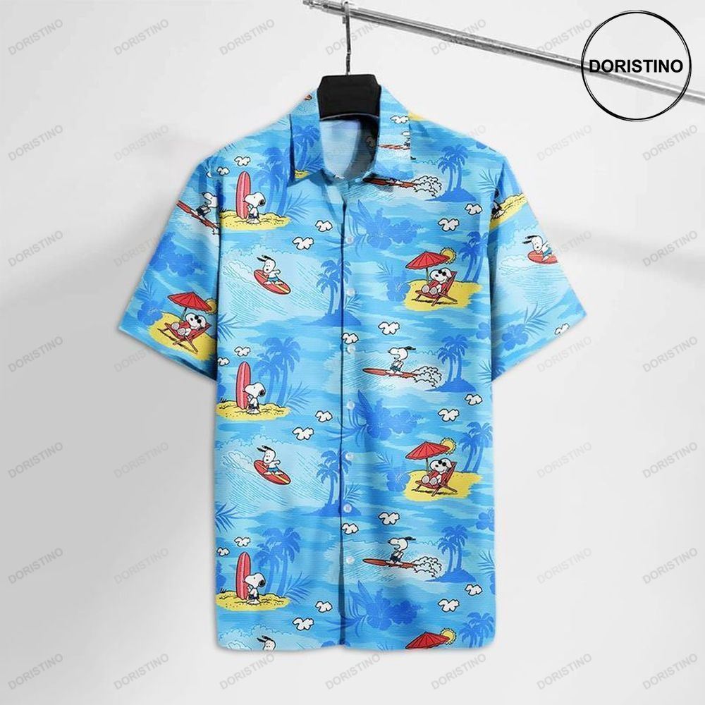 Peanut Beagle On The Beach Limited Edition Hawaiian Shirt