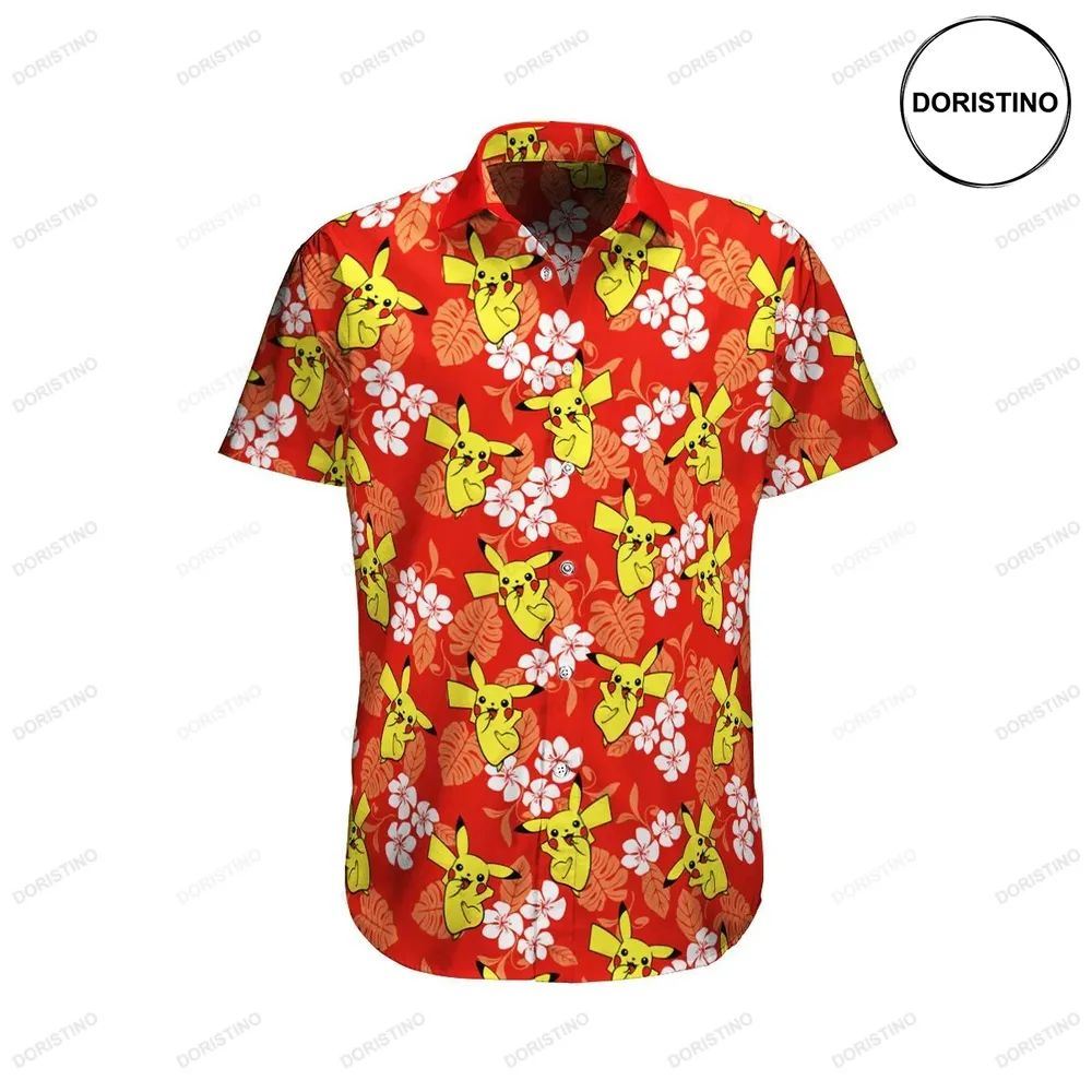 Pikachu Tropical Beach Pokemon Awesome Hawaiian Shirt
