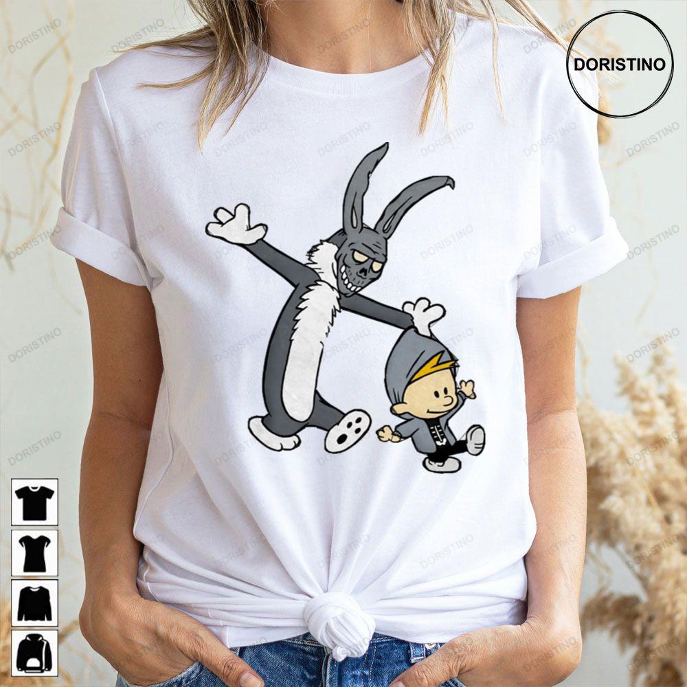 Calvin Hobbes Donnie Darko 2 Doristino Tshirt Sweatshirt Hoodie