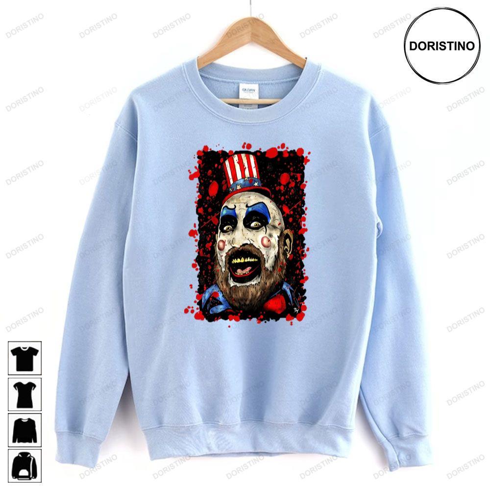 Captain Spaulding House Of 1000 Corpses Movie 2 Doristino Sweatshirt Long Sleeve Hoodie