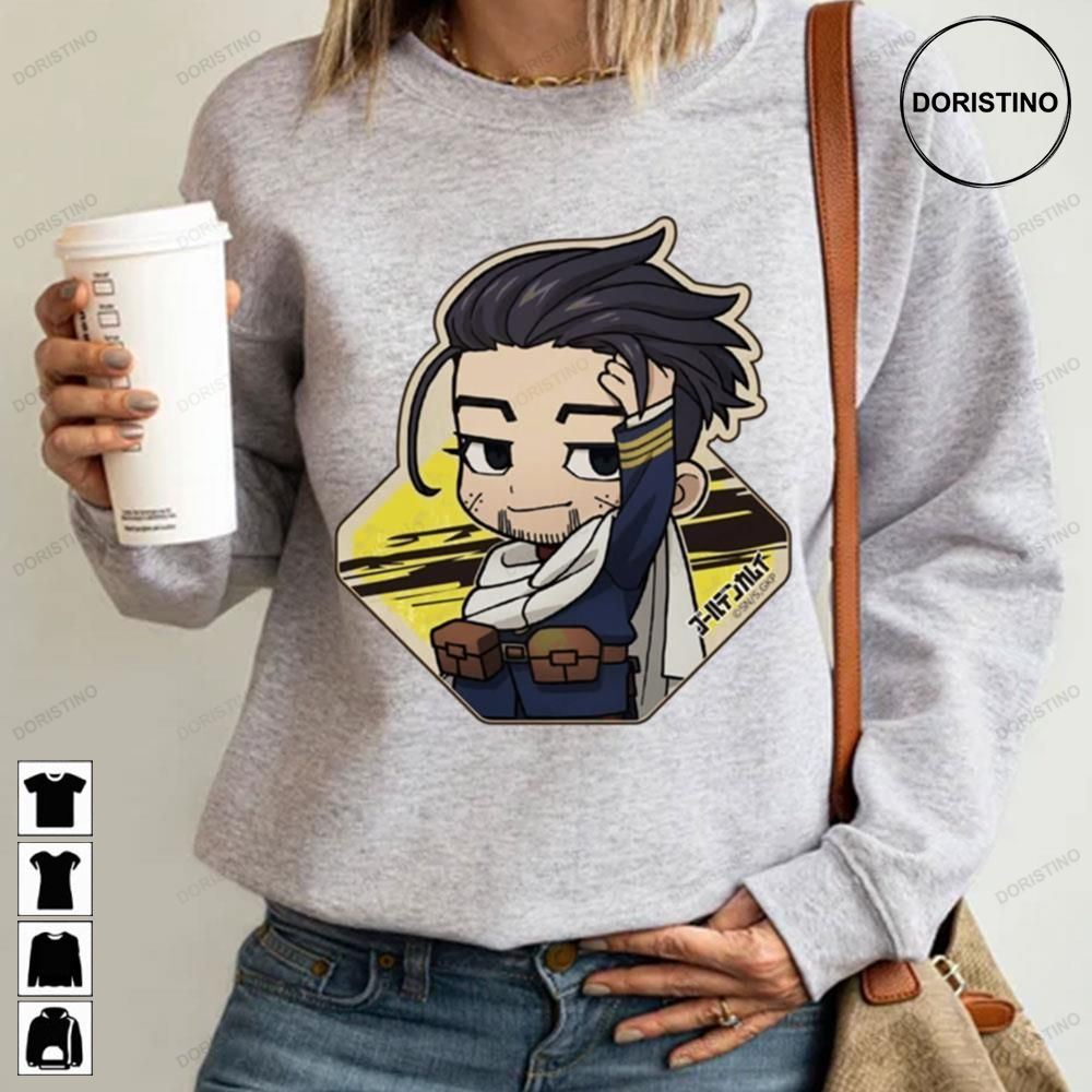 Chibi Ogata Hyakunosuke Golden Kamuy Limited Edition T-shirts