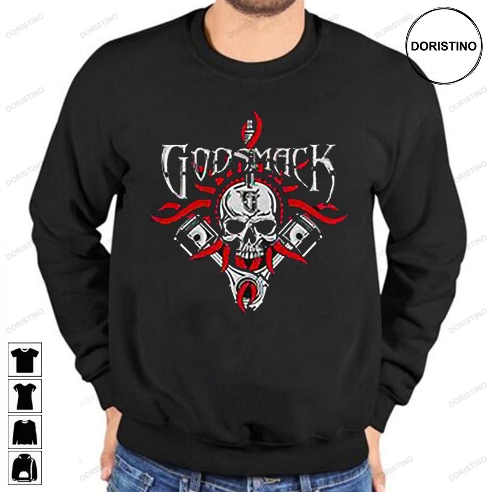 Godsmack Skull Mechanic Art Awesome Shirts