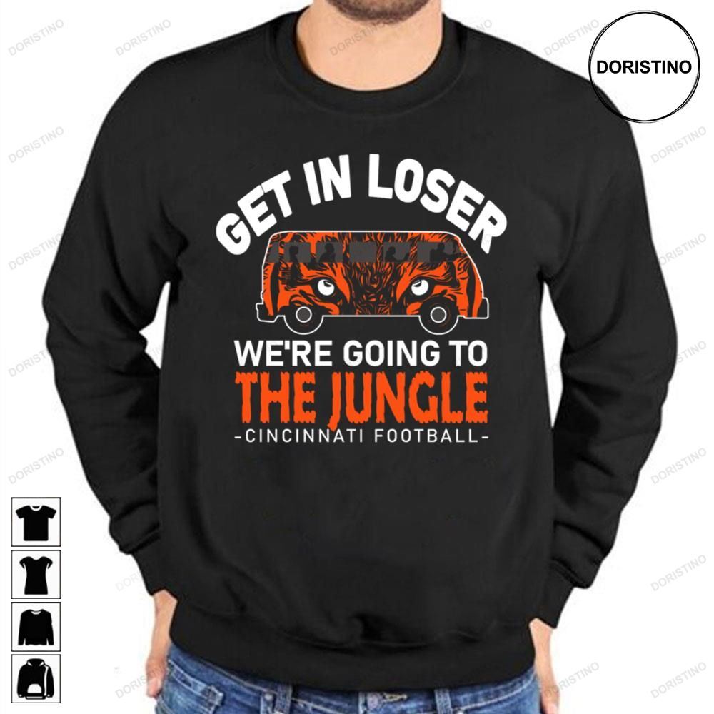 Going To The Jungle Funny Cincinnati Fan Football Limited Edition T-shirts