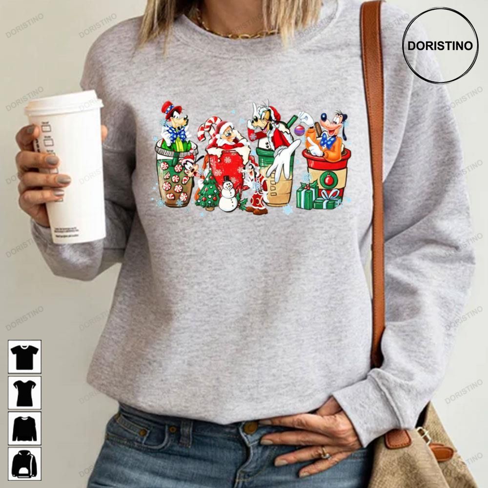 Goofy Coffee Christmas Latte Limited Edition T-shirts