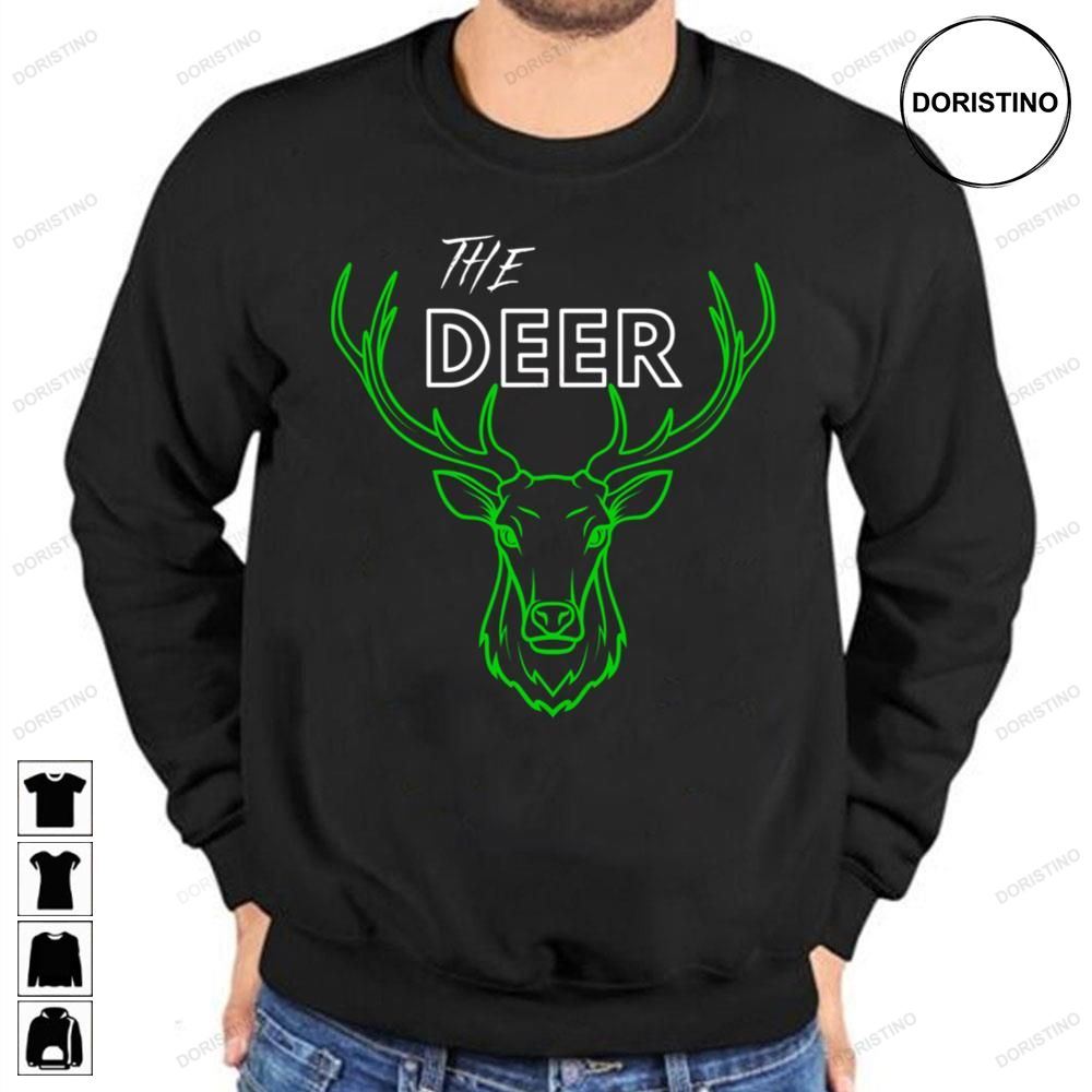 Green Idea For Hunting The Deer King Vintage Awesome Shirts