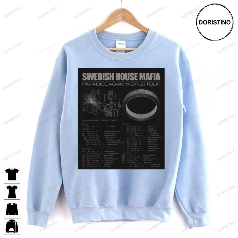 Swedish House Mafia Paradise Again World Awesome Shirts