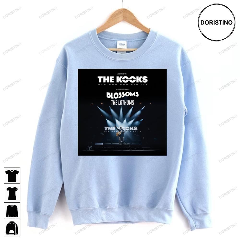 The Kooks With Blossoms The Lathums Limited Edition T-shirts