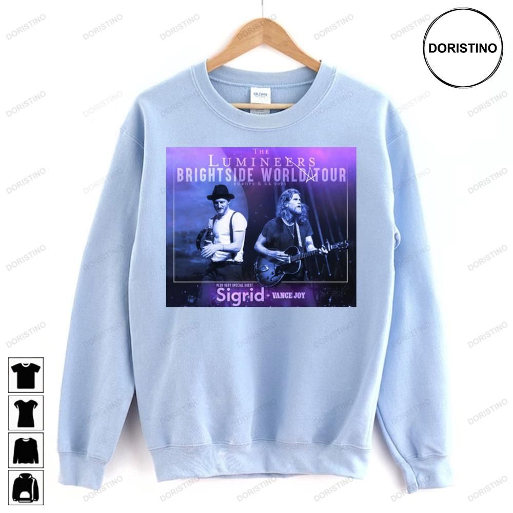 The Lumineeres Brightside World Eu Uk Limited Edition T-shirts