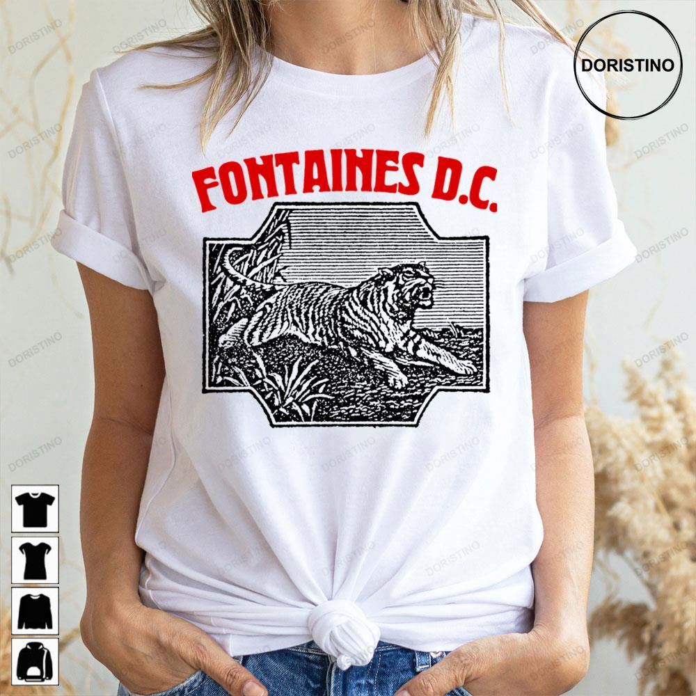 Tiger Fontaines Dc Limited Edition T-shirts