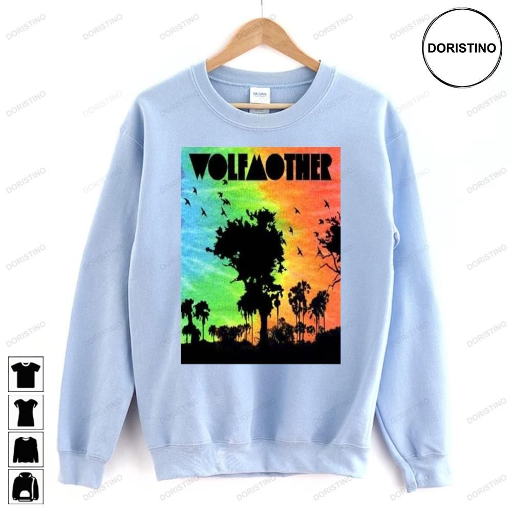Tyedie Wolfmother Awesome Shirts