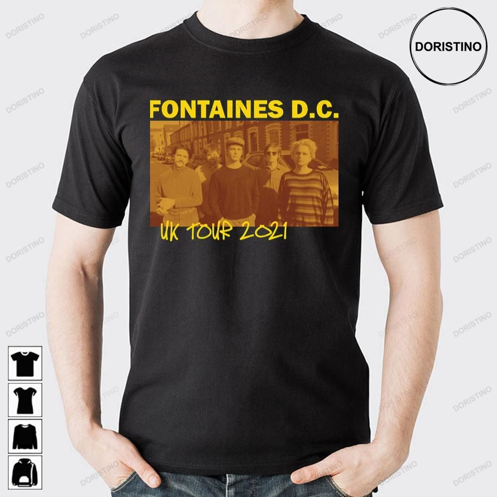 Uk 2021 Fontaines Dc Awesome Shirts