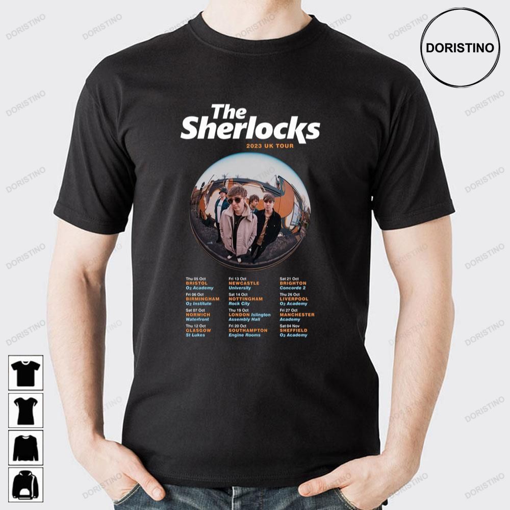 Uk The Sherlocks Dates Limited Edition T-shirts