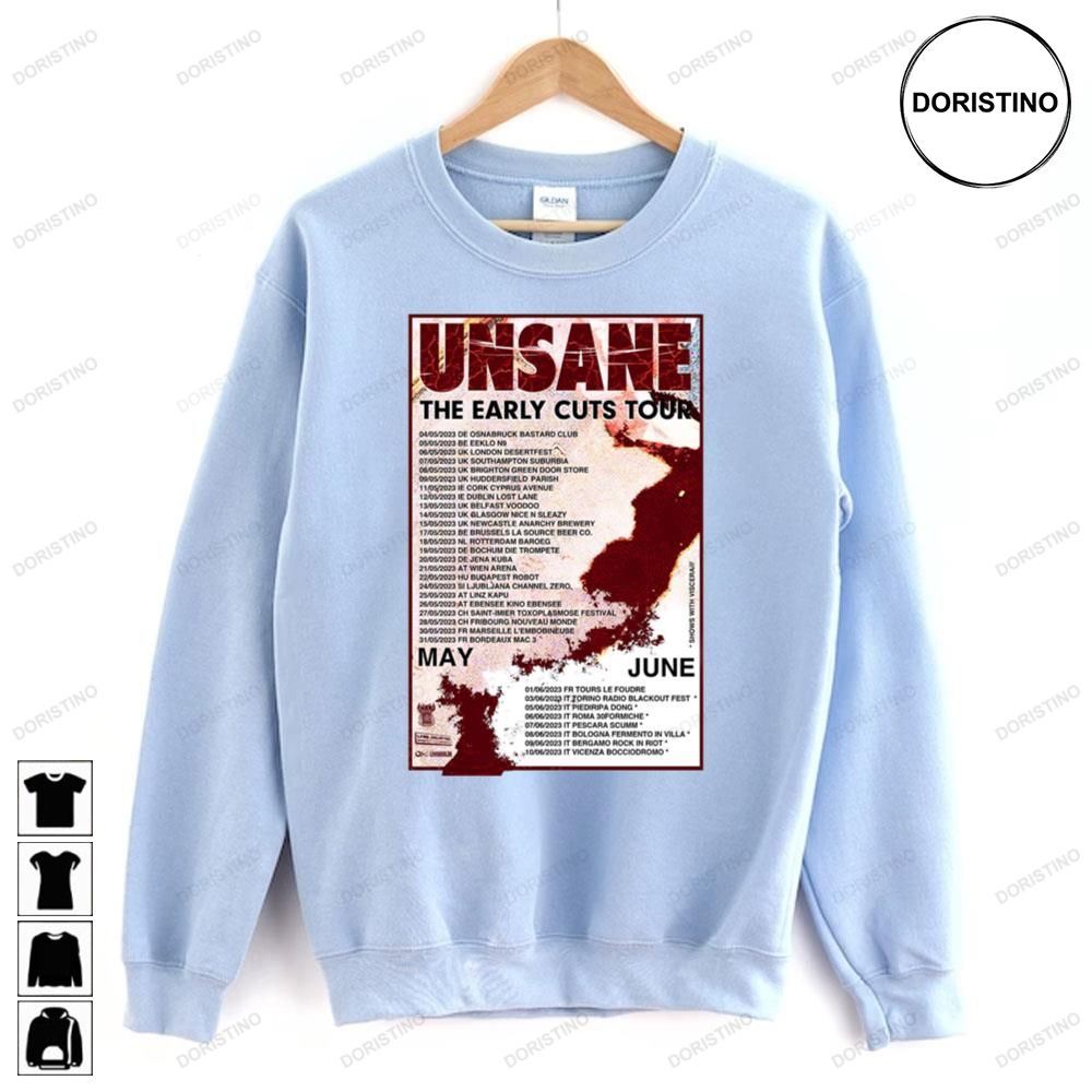 Unsane The Early Cuts Awesome Shirts