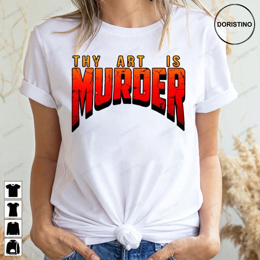 Vintage Thy Is Murder Music Trending Style