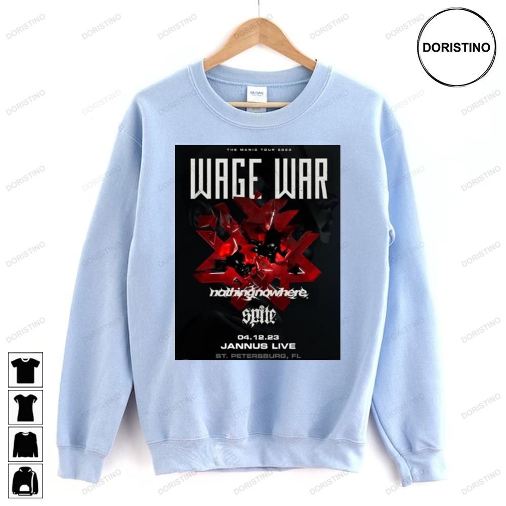 Wage War Jannus Live Awesome Shirts