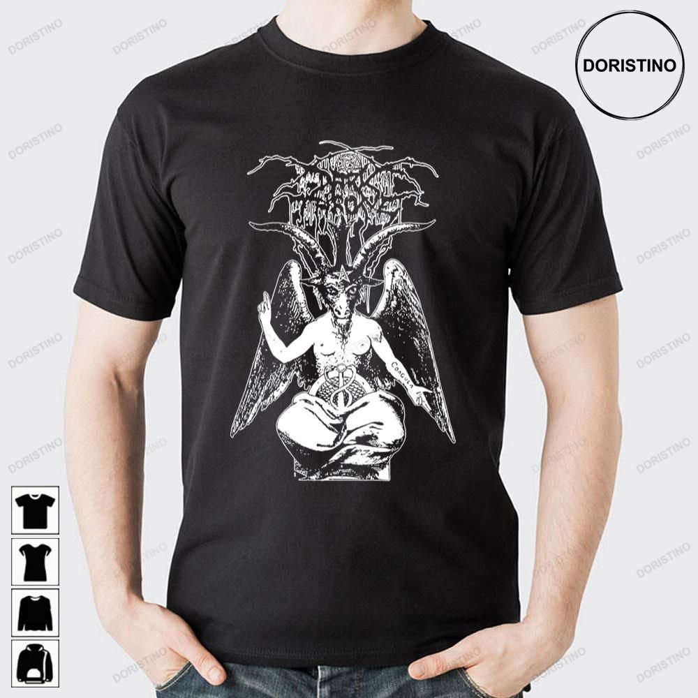 White Darkthrone Band Trending Style