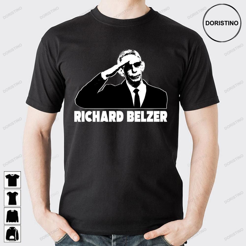 White Richard Belzer Awesome Shirts