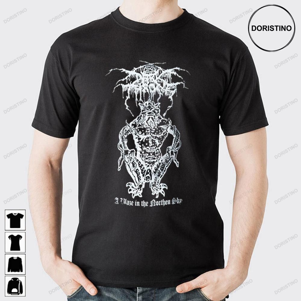 Whtie Darkthrone Awesome Shirts