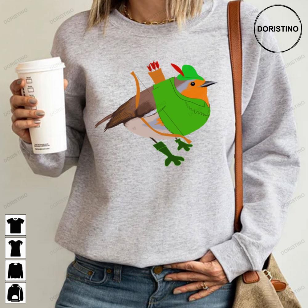Novelty Bird Robin Hood Limited Edition T-shirts