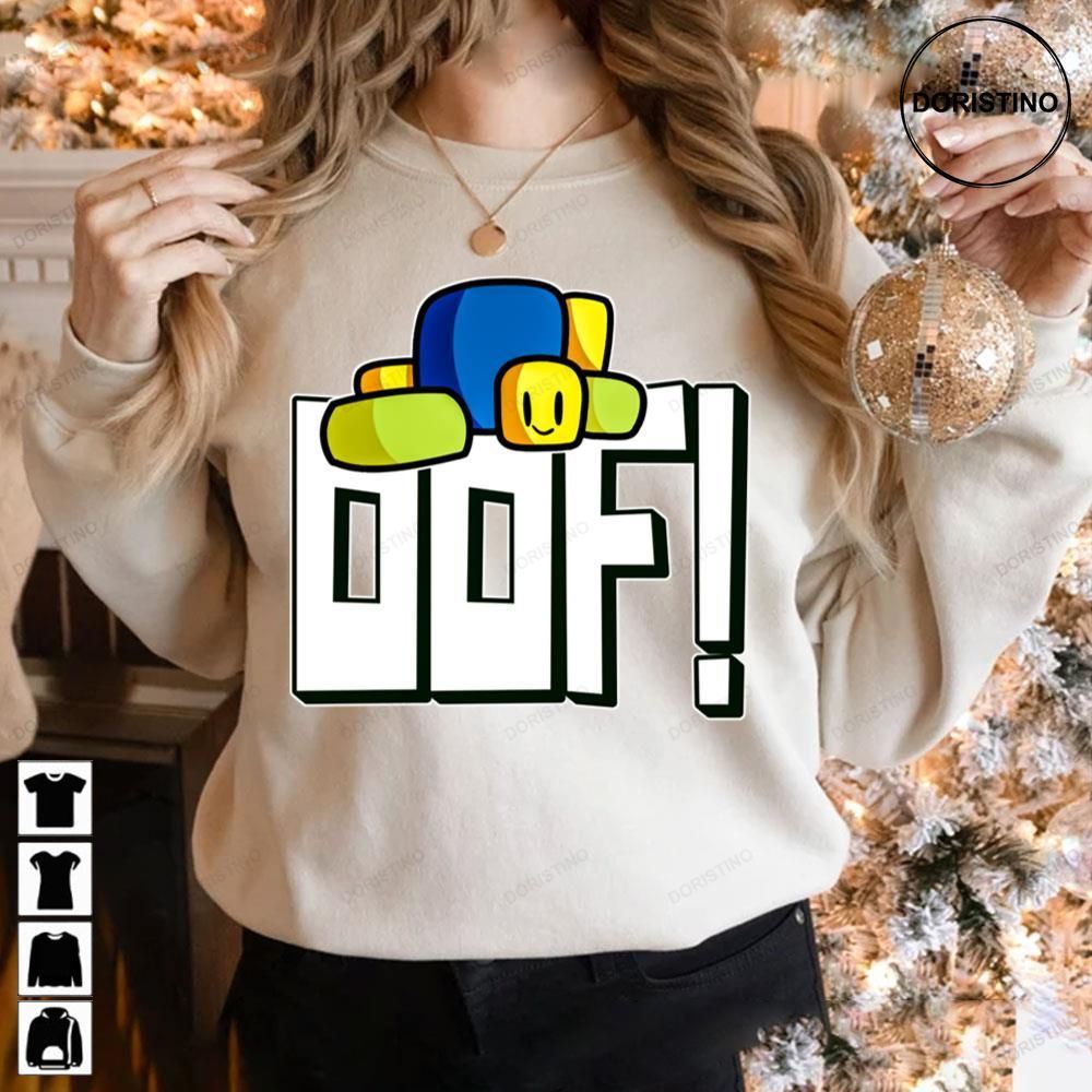 Roblox Oof Meme Gaming Noob T-Shirt